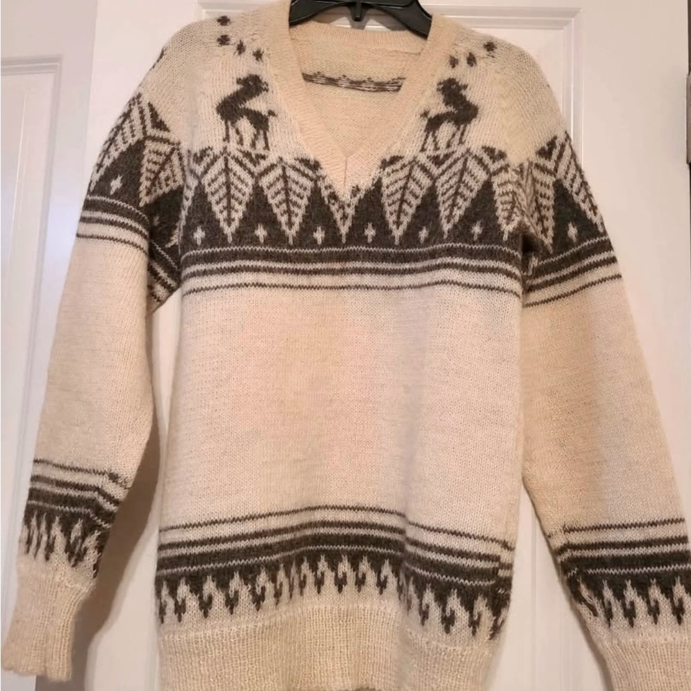 Genuine Peruvian Alpaca Sweater & Vest set